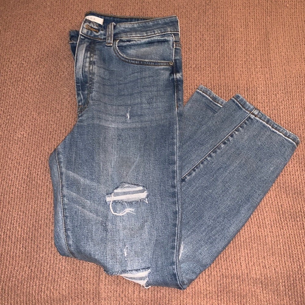 Cropped Tobi Mom Jeans